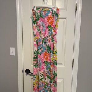 SOLD Lilly Pulitzer for Target Women’s XXL Maxi Dress in Nosey Posey